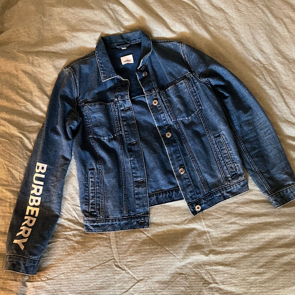 Kids Unisex Burberry Denim Jacket